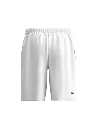 BIDI BADU | Short de tennis homme Crew 9 pouces | weiss